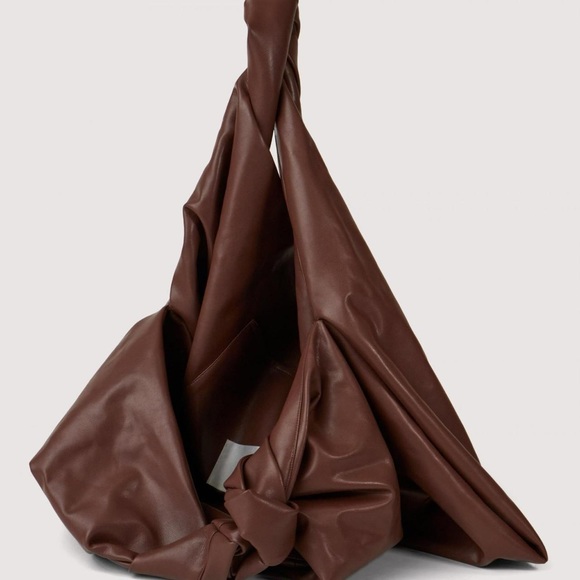 Leo Mid Size Vegan Leather Bag (brown) NWT! - Picture 2 of 4